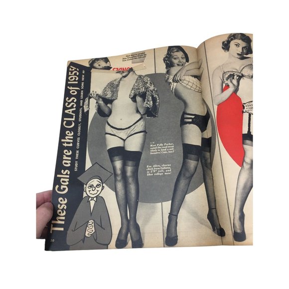 Vintage Beauty Parade "Four Lies About Blondes/Zing on A G-String" Magazine - Picture 10 of 16